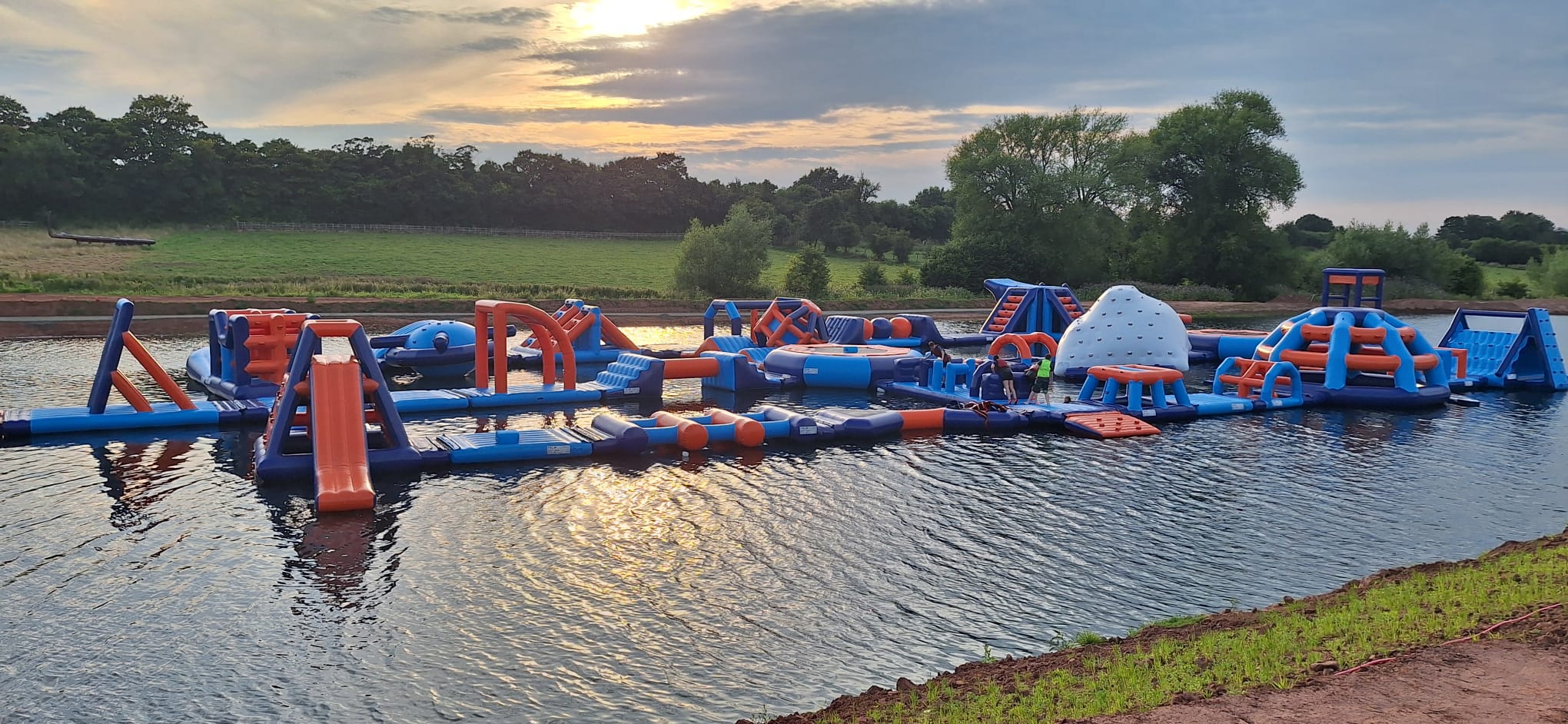 Worcestershires biggest inflatable aqua park