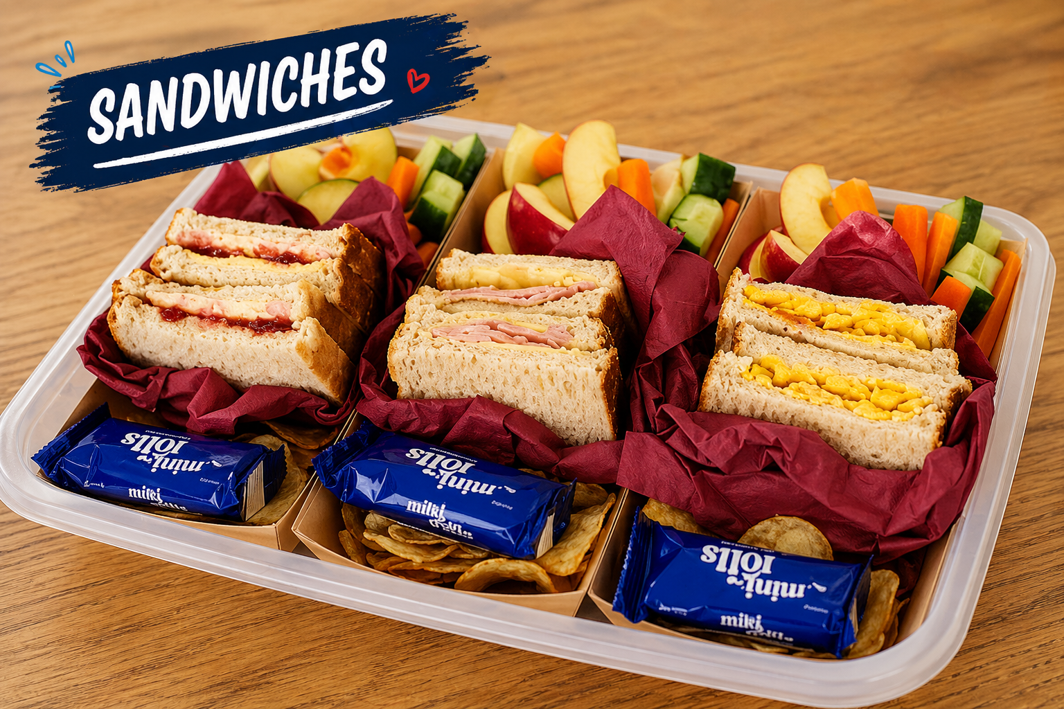 Sandwiches at The Barn Owl Cafe